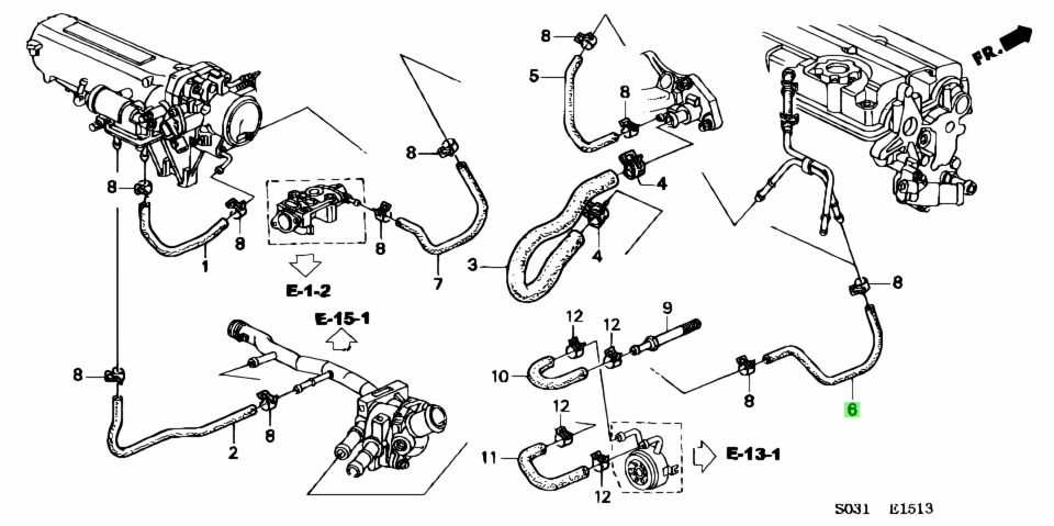 Buy Genuine Honda P T P T Hose B Breather Heater