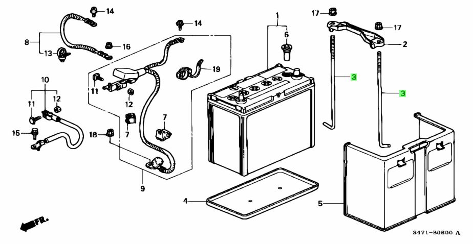 Buy Genuine Honda Sx T Sx T Bolt Battery Setting