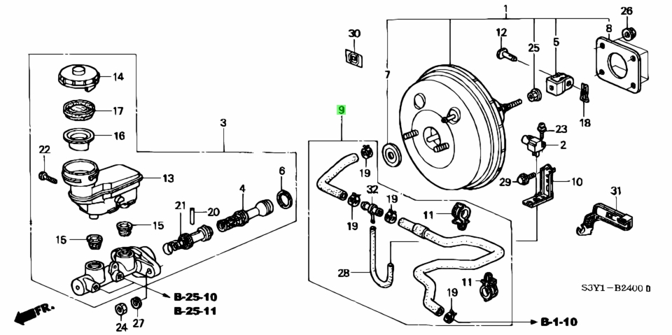 Buy Genuine Honda S Y S Y Tube Assy Master Power