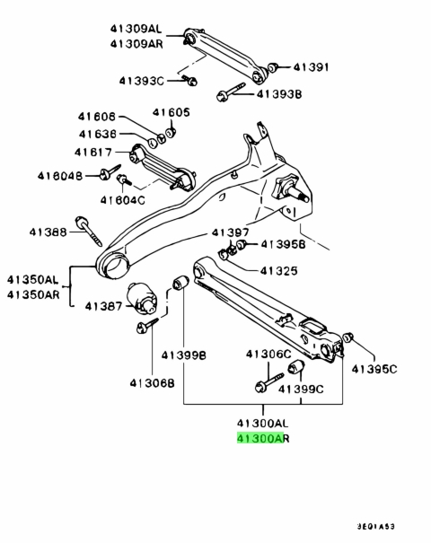 Buy Genuine Mitsubishi Mb Arm Assy Rr Susp Lwr Rh Prices Fast