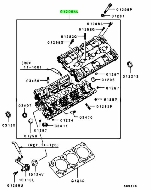 Buy Genuine Mitsubishi Md Head Assy Eng Cylinder Lh Prices Fast