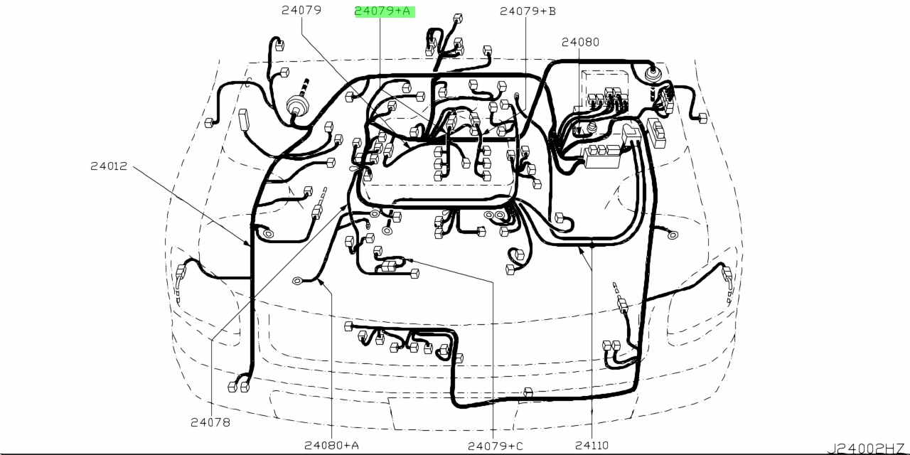 Buy Genuine Nissan Al Al Harness Assembly Engine