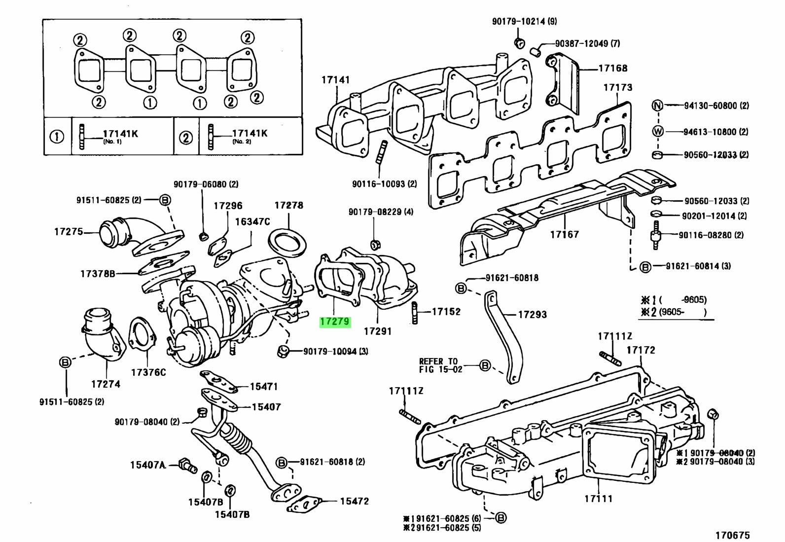 Buy Genuine Toyota Gasket Turbine Outlet