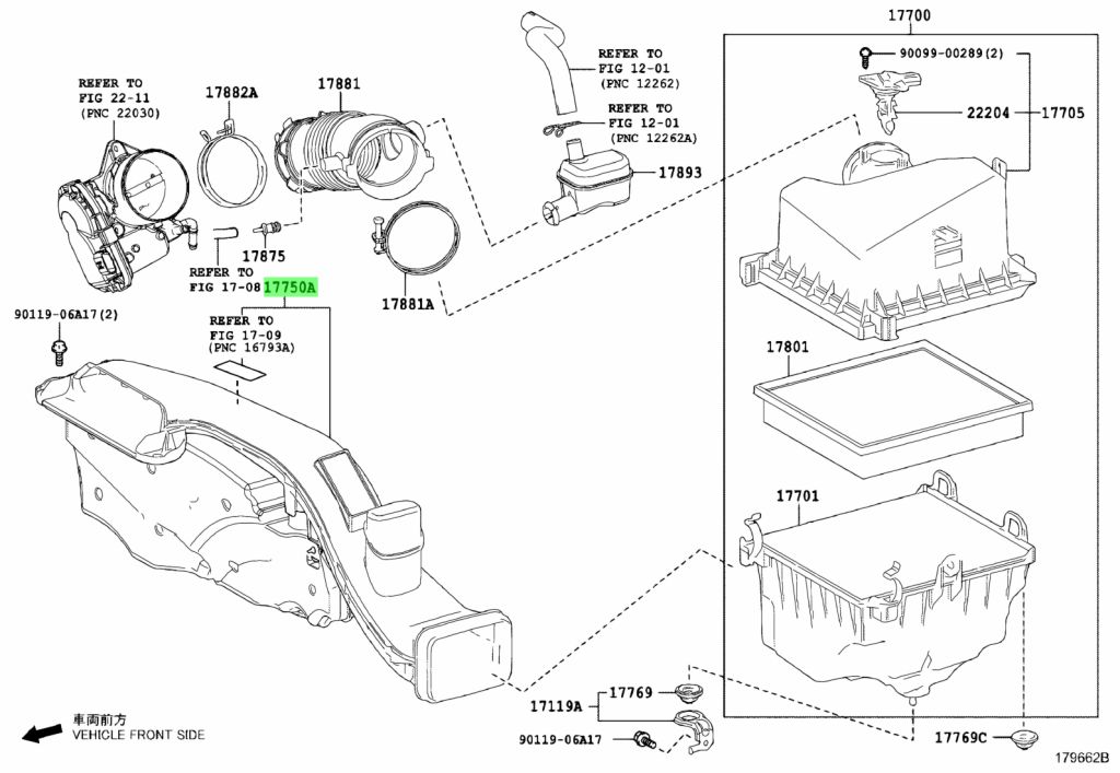 Buy Genuine Toyota Inlet Assy Air Cleaner For