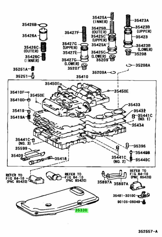 Buy Genuine Toyota Strainer Assy Valve Body