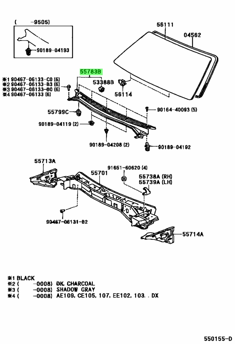 Buy Genuine Toyota Louver Cowl Top Ventilator