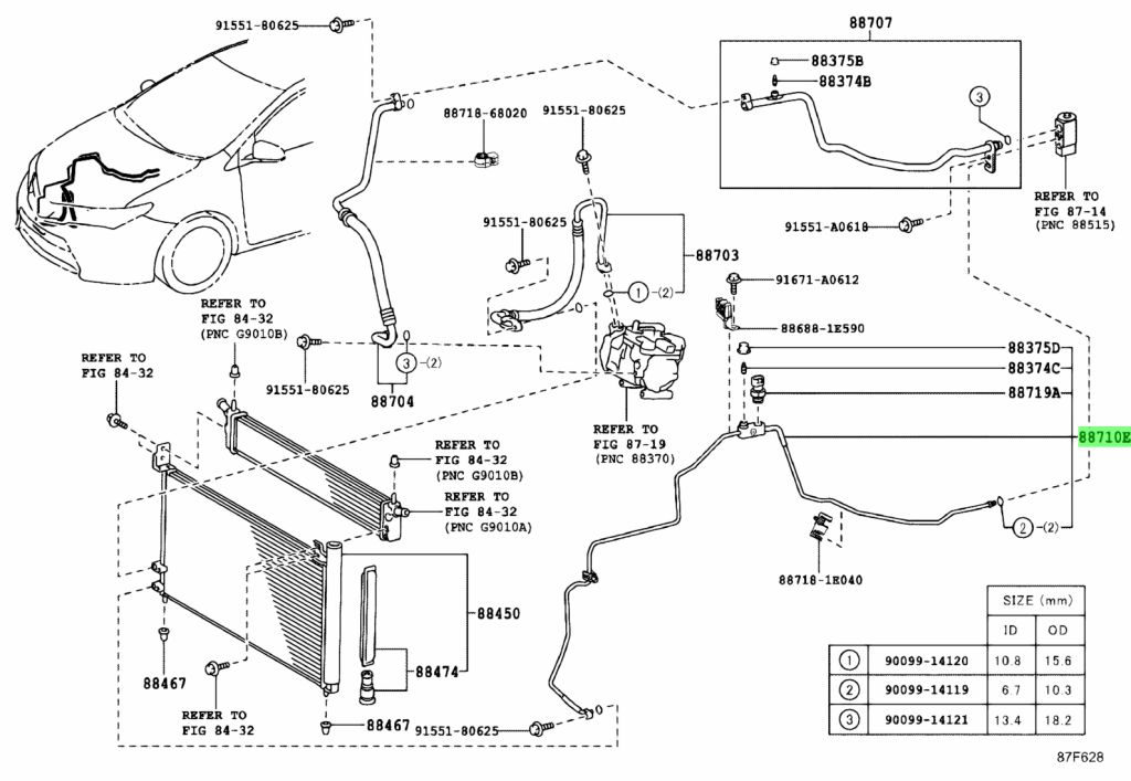 Buy Genuine Toyota A A Tube Accessory Assy Air