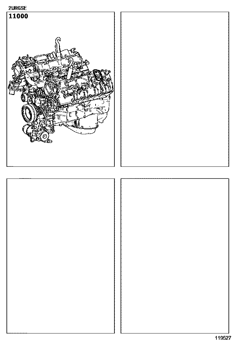 Partial Engine Assembly For Lexus Rc F C Generation Restyling