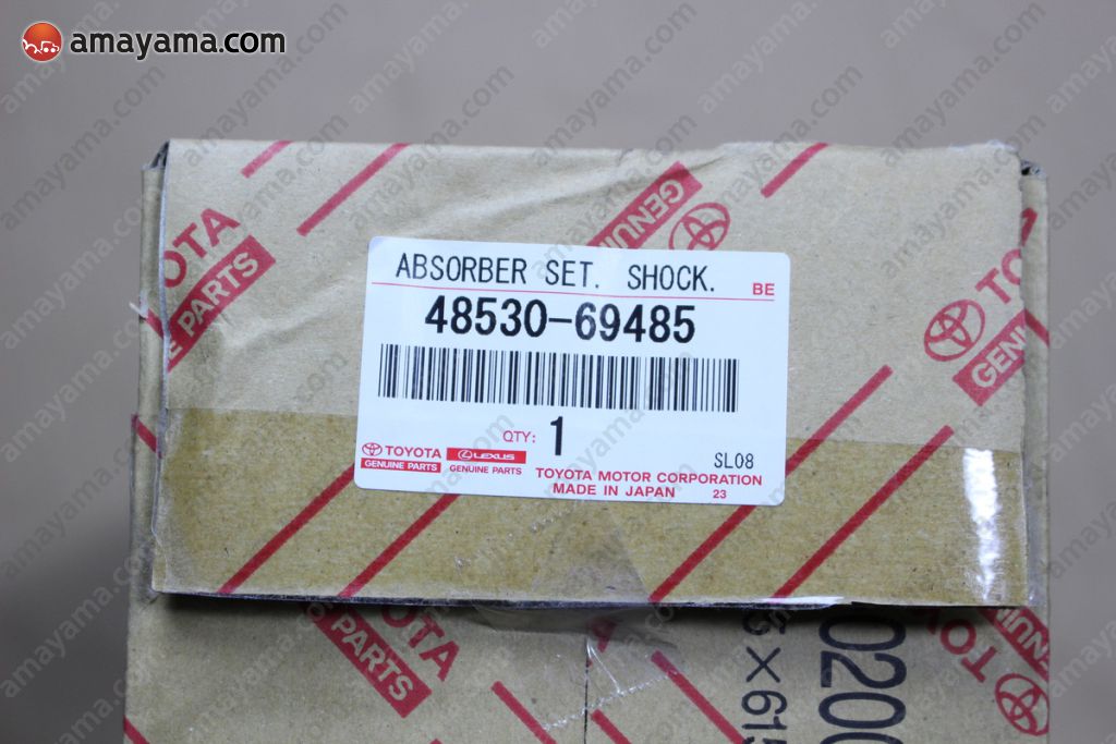 Buy Genuine Toyota 48530-69485 (4853069485) Absorber Assy, Shock, Rear ...