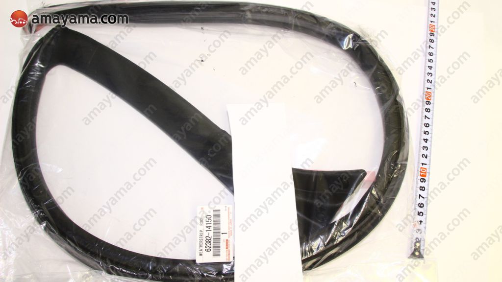 Genuine Toyota 62382-14150 (6238214150) WEATHERSTRIP, ROOF SIDE RAIL ...