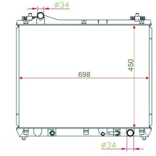 Радиатор Сузуки Лиана 1.6 Купить