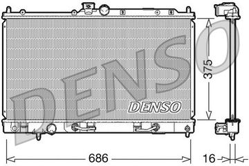 8a4960000 радиатор denso