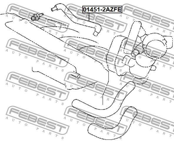 Buy Genuine Toyota 1226228021 (12262-28021) Hose, Ventilation, No