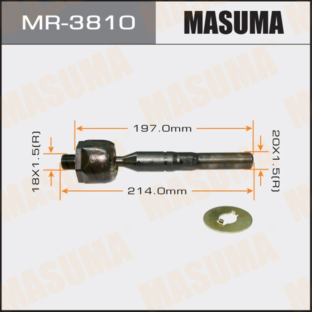 Masuma mr3810 тяга рулевая 1шт