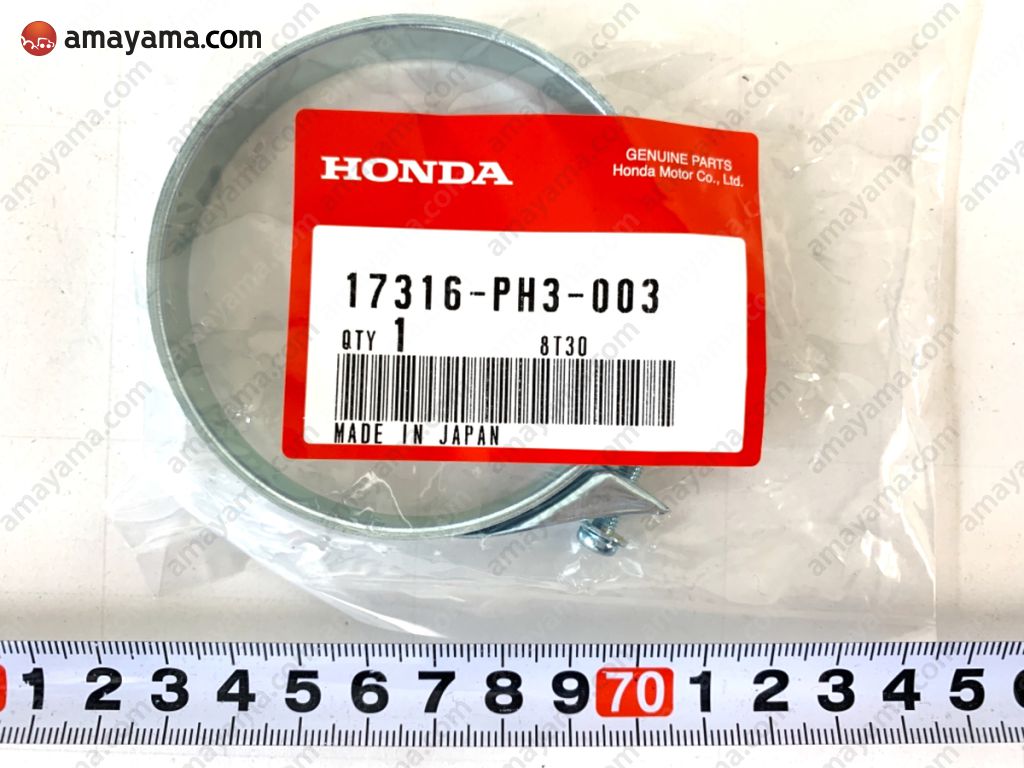 Genuine Honda 91407-SA7-003 Fuel Hose Clamp