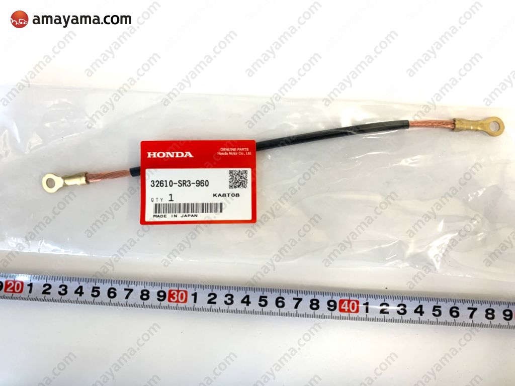 260MM Genuine Honda Battery Ground Cable 32610-SR3-960