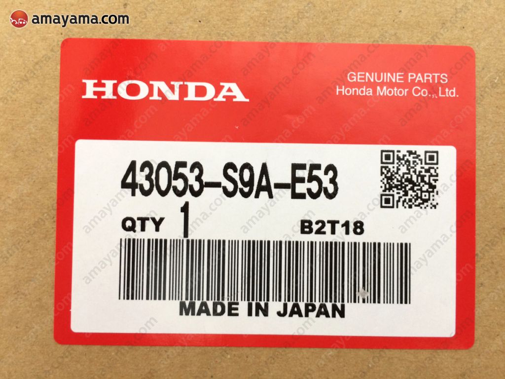 Hi 43053 b. 76255-T5a-j21. 42210-S6c-000. Honda 42210s10000. 42210s10a00.