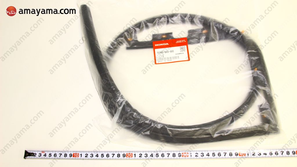 Buy Genuine Honda 72365S03G01 (72365-S03-G01) Sub Seal, L. Fr. Door for ...