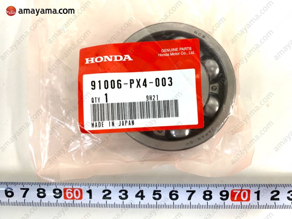 Buy Genuine Honda 91006PX4003 (91006-PX4-003) Bearing, Ball 63/32-27.  Prices, fast shipping, photos, weight - Amayama