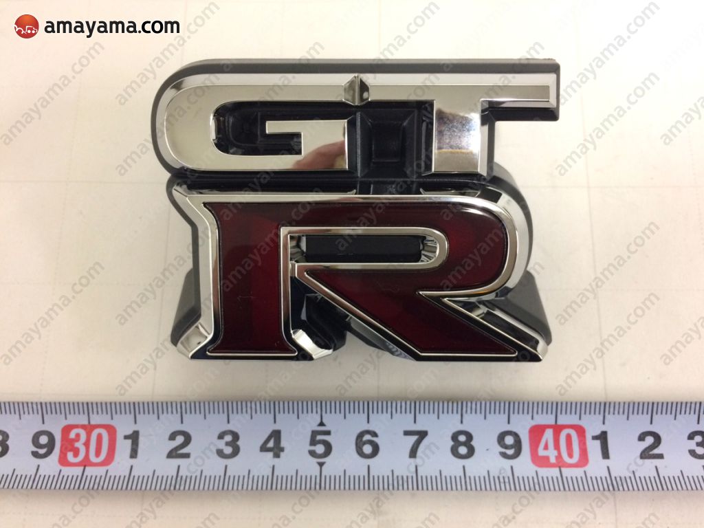 Emblem & name label (body) for Nissan GT-R R35, 1 generation, 3
