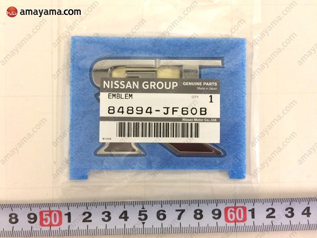 特別セーフ Emblem & name label (body) for Nissan GT-R R35, 1 generation 小物