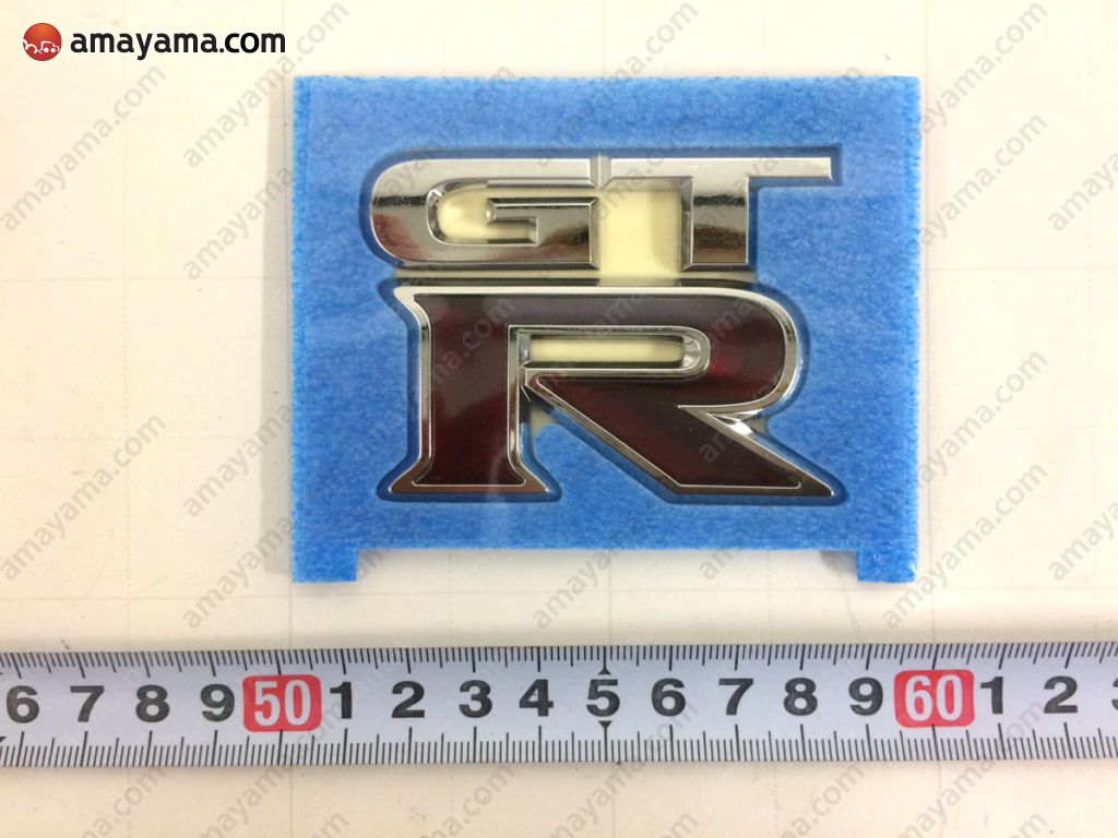 Emblem & name label (body) for Nissan GT-R R35, 1 generation