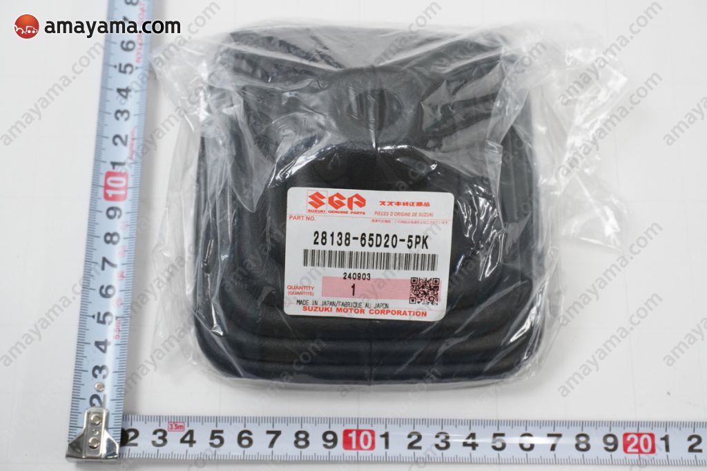 Buy Genuine Suzuki 2813865D205PK Boot, Gear. Prices, fast shipping