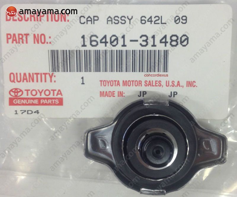 Genuine Toyota Radiator Cap 16401-31480