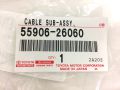 Toyota 5590626060 - CABLE
