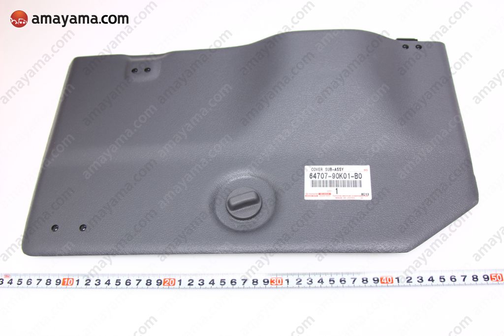 Buy Genuine Toyota 6470790K01B0 (64707-90K01-B0) Cover Sub-Assy