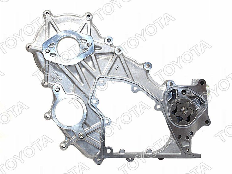 Timing gear cover & rear end plate for Toyota Land Cruiser 70, 8 