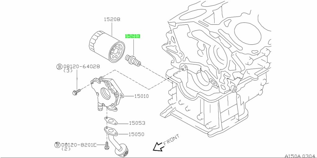 Buy Genuine Nissan 1521331U00 (15213-31U00) Stud. Prices, fast shipping ...