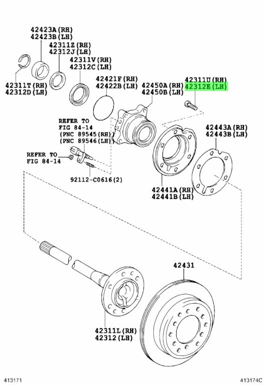 Buy Genuine Toyota 9094202079 (90942-02079) Bolt, Hub. Prices, fast ...