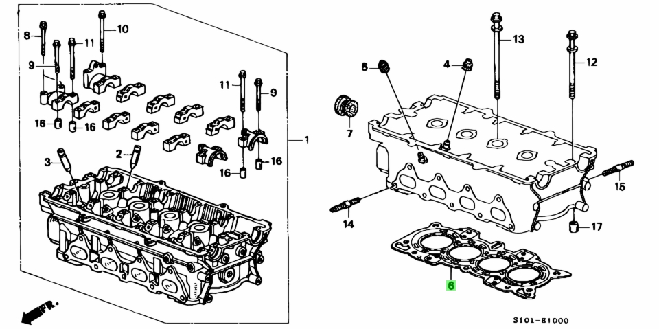 Honda12251-P8R-004(12251P8R004)