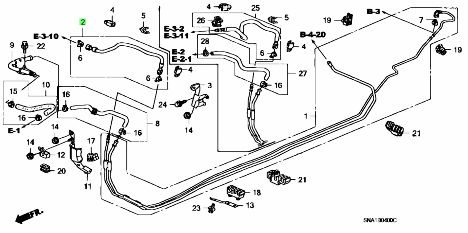 Buy Genuine Honda 16722RNAA01 (16722-RNA-A01) Hose Comp., Fuel Feed For ...