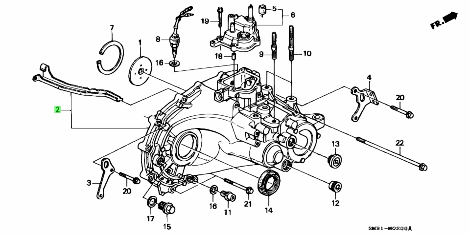 Buy Genuine Honda 21200PX5000 (21200-PX5-000) Case Comp., Transmission ...