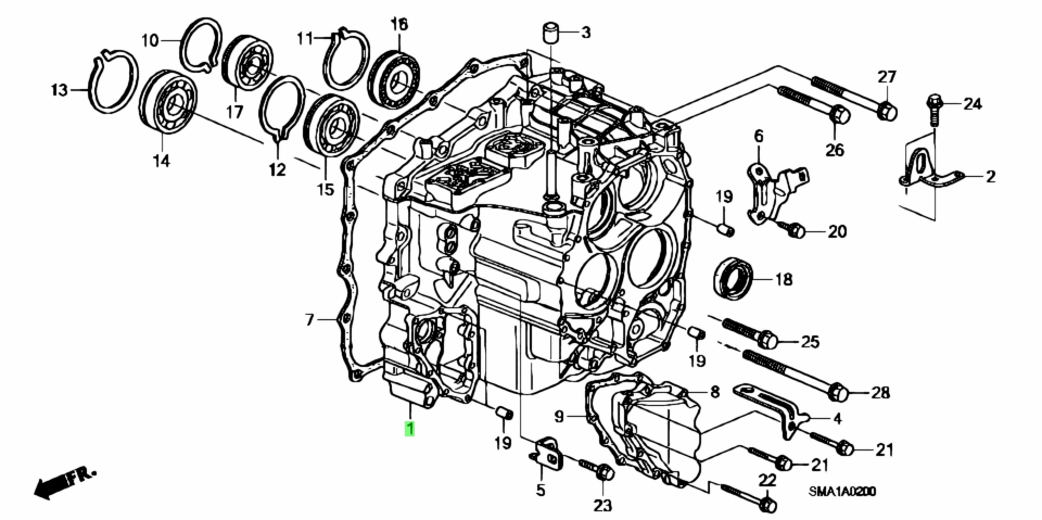 Двигатель r18a honda схема