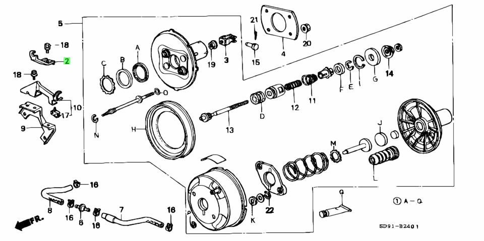 Buy Genuine Honda 22935SD9000 (22935-SD9-000) Stay, Clutch Wire for ...