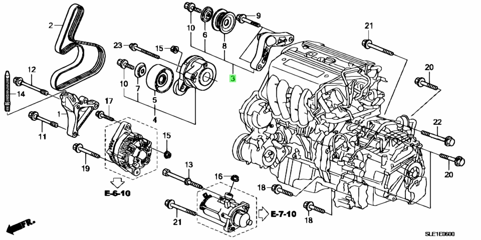 Honda 31140-RL5-A01 (31140RL5A01)