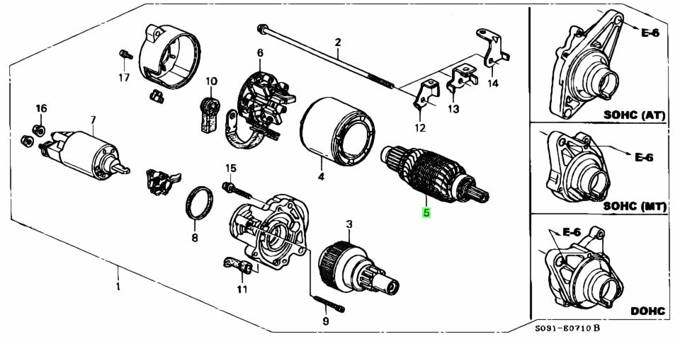 Honda 31207-PCA-901 (31207PCA901)