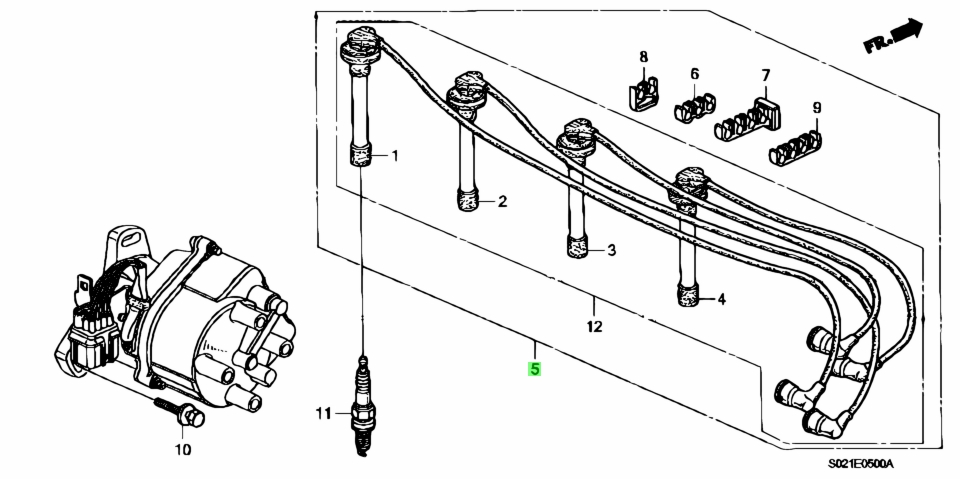 Honda32722-P2A-J01(32722P2AJ01)