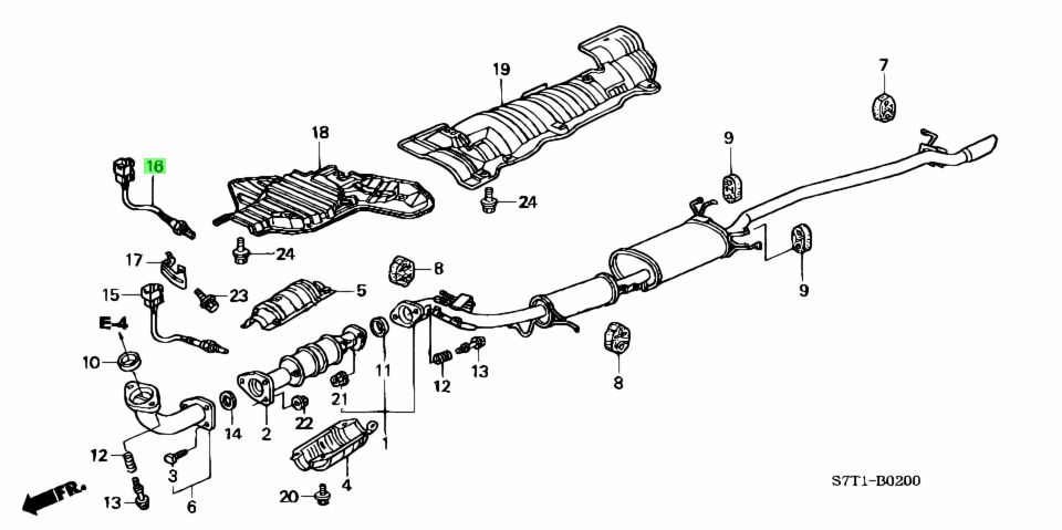 Buy Genuine Honda 36532PNC004 36532 PNC 004 Sensor Oxygen For Honda Stepwgn Prices Fast