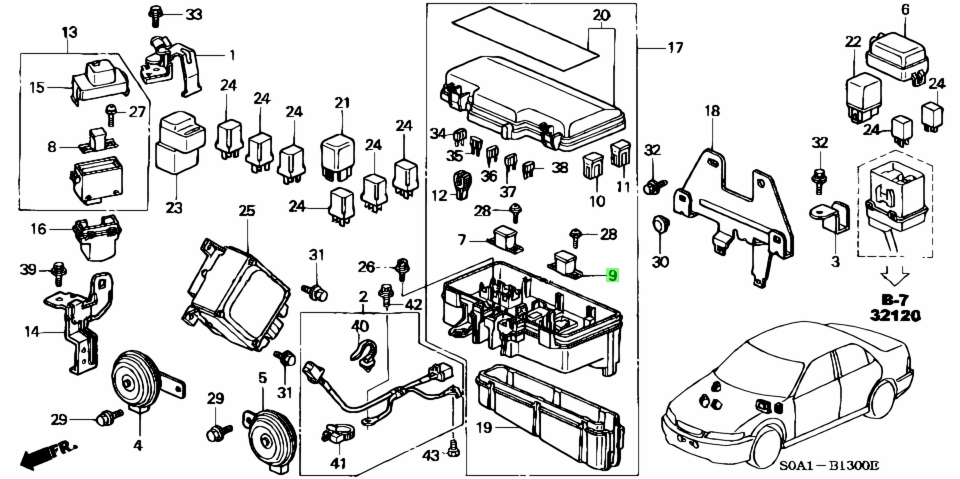 Honda38218-SM4-003(38218SM4003)