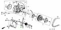 Genuine Honda 38926PM3000 - STAY, IDLE PULLEY