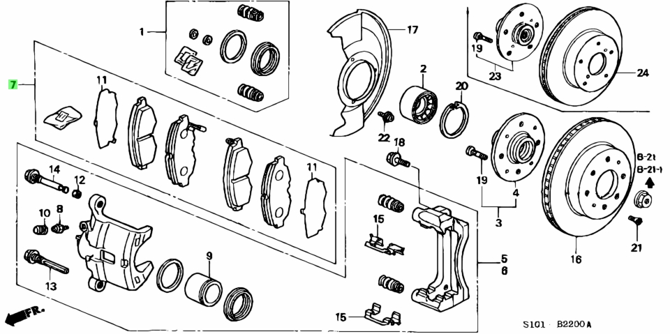 Honda45022-S10-010(45022S10010)