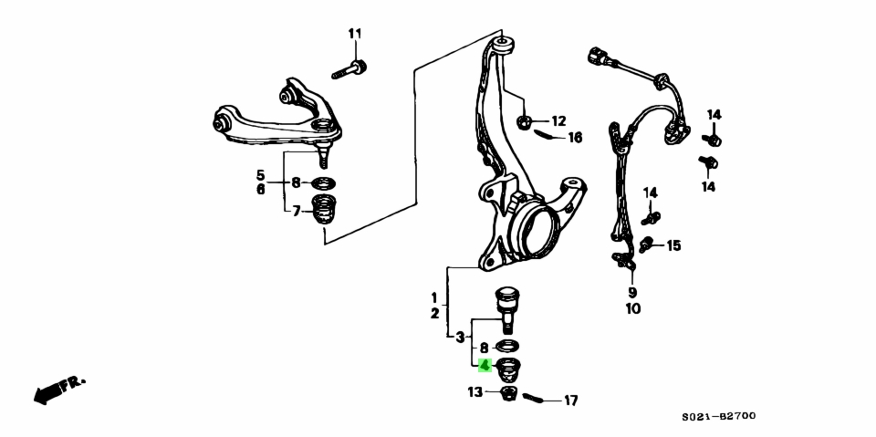 Honda 51225 sma 013