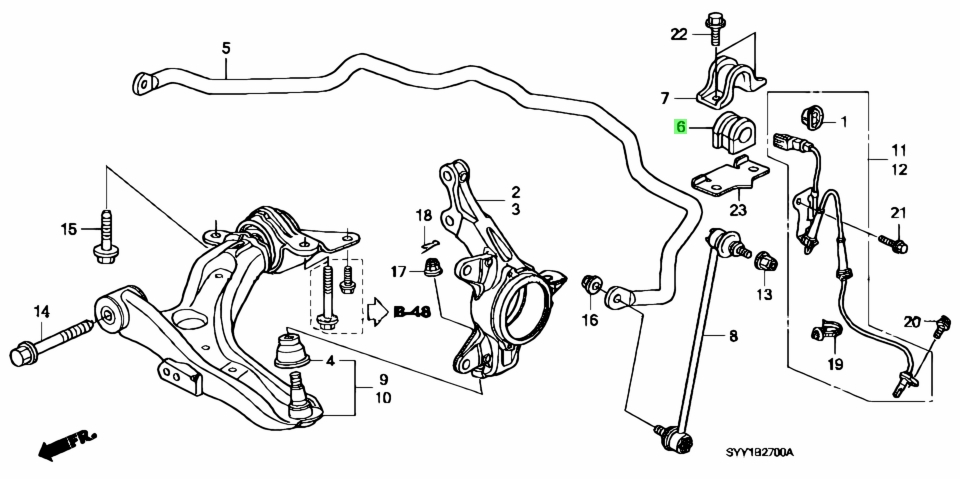 Honda51306-SYY-003(51306SYY003)