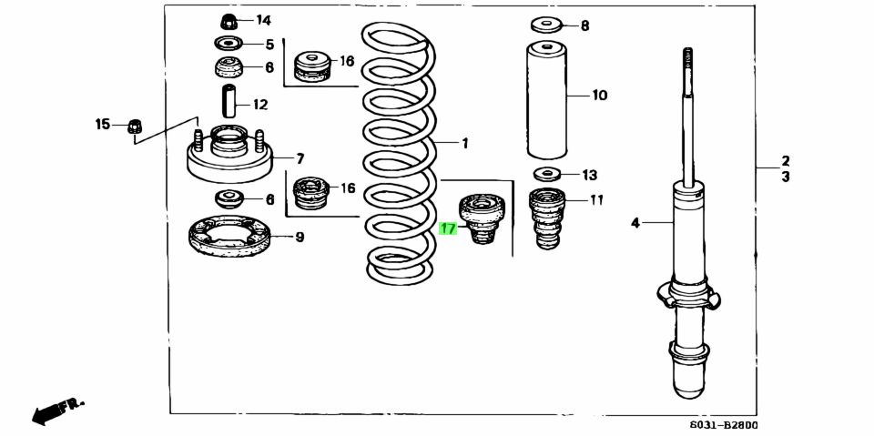 HONDA ホンダ フロントバンプストツパー ラバ- 品番51722-SFA-004 純正部品 ○日本正規品○ 純正部品