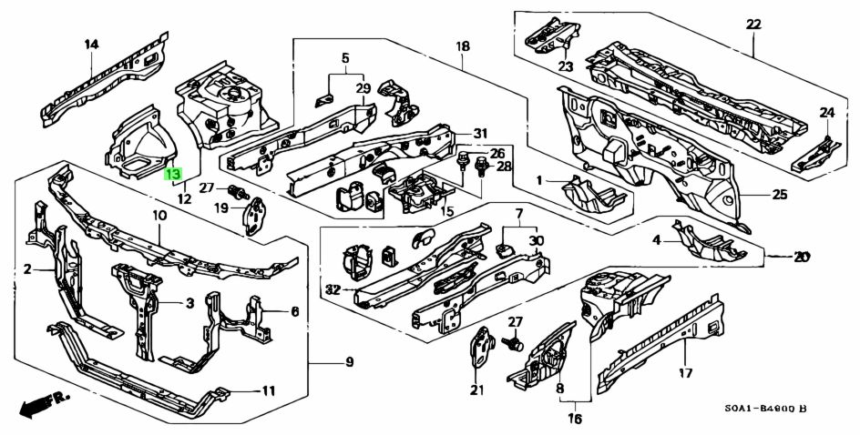 honda-60611s0a300zz-60611-s0a-300zz