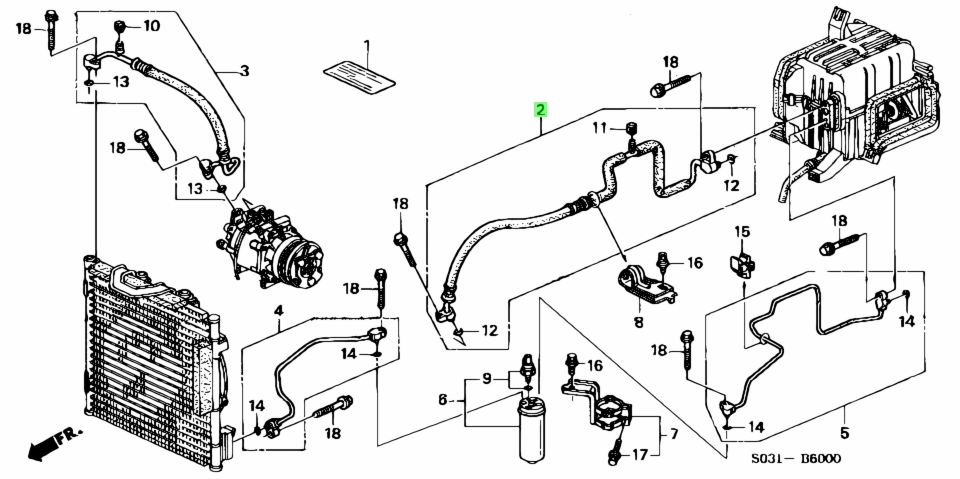 Buy Genuine Honda 80311S04901 (80311-S04-901) Hose Comp., Suction ...